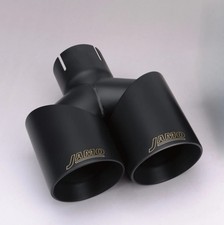 3 Inlet 304ss Double Wall Slash Cut Black Ceramic Twin 4 Tips