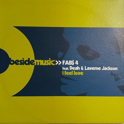 Fabs 4 Feat. Deah & Laverne Jackson - I Feel Love - Italian 12''  Vinyl - 2004...
