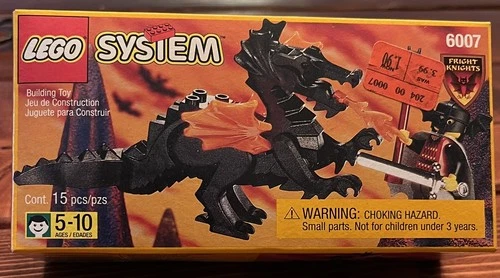 Sealed LEGO Castle Fright Knights Bat Lord 6007 (Vintage)