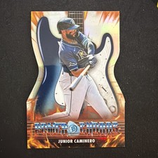 2026 BOWMAN CHROME MLB #PC-23 Junior Caminero Rays Power Chords Die-Cut