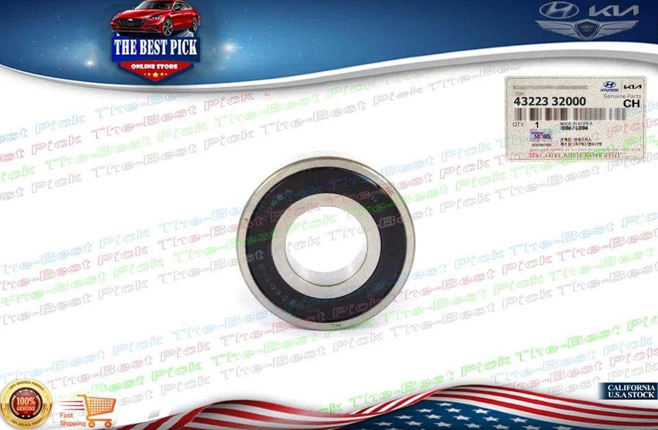 ⭐GENUINO⭐OEM Transmisión Manual Rodamiento Bola HYUNDAI KIA *Ver Compatibilidad Foto 3 de 4