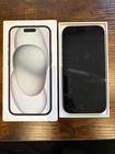 Apple iPhone 15 - 128GB - Black (Unlocked). In Original Box. BH 95%