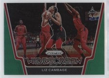 2021 Panini Prizm WNBA Widescreen Green Prizm Liz Cambage #10 0r2f