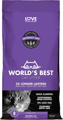 8 Pfund (3,63 kg) mehrere Katzen Lavendel duftend