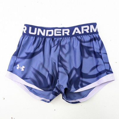 Under Armour Blue Tie Dye Print Athletic Shorts - YSM Girls
