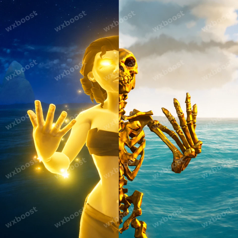 Sea of Thieves Boost Golden Ghost Curse or Golden Skeleton Curse | Custom Offer - Image 1 of 1