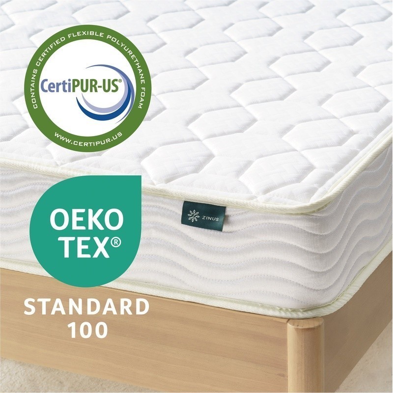 6 Inch Twin XL Tight Top Innerspring Mattress Firm Support Foam & Spring New