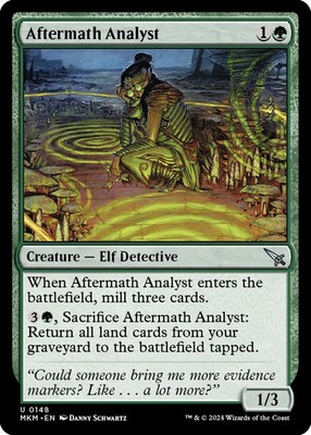 Aftermath Analyst - Murders at Karlov Manor - 148 - NM - MTG