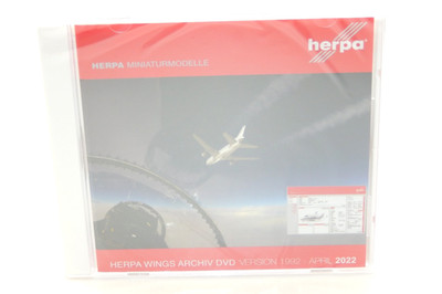 Herpa 196284 Archiv Wings Version 1992 - April 2022 - CD