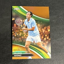 2025 Topps Chrome Coleman Wong Orange Refractor #/25