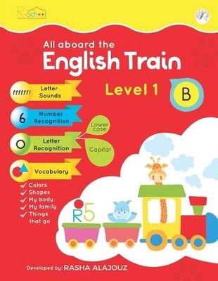 All Aboard The English Train by Rasha Alajouz CL (English) Paperback Book