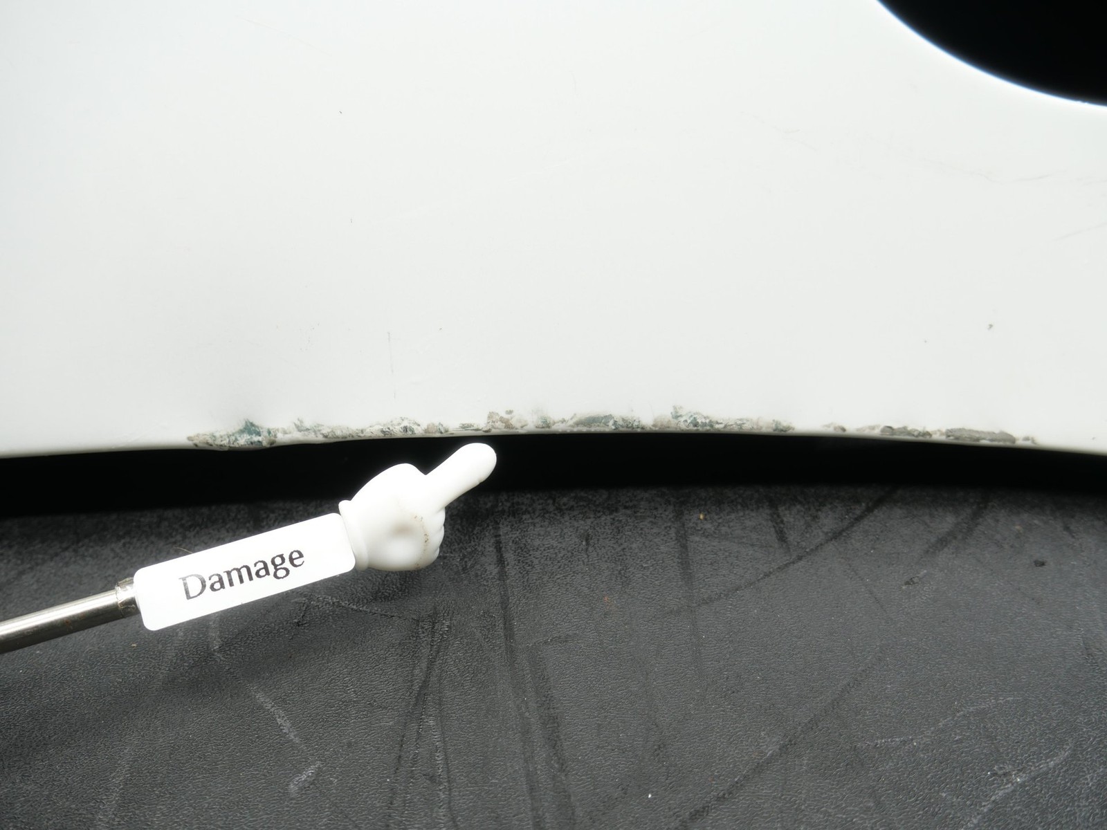 Used Left Driver Quarter Panel Fender Silica White 2016-2021 Mclaren 570GT OEM