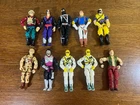 Lot of 10 Vintage 1990s GI Joe ARAH Action Figures Wild Bill, Cobra Commander