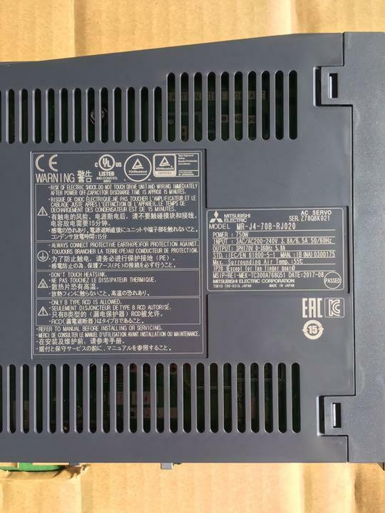 1PC MR-J4-70B-RJ020 Servo Drive MRJ470BRJ02 New One Year Warranty #A6-37
