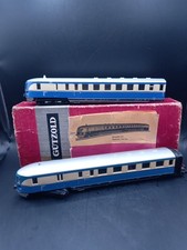 GÜTZOLD H0 2-TEILIGER SCHNELLTRIEBWAGEN G 14 MIT OVP BLAU
