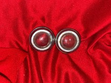 1947-1948-1949 Buick Gm Interior Courtesy Light Glass Lenses Pair