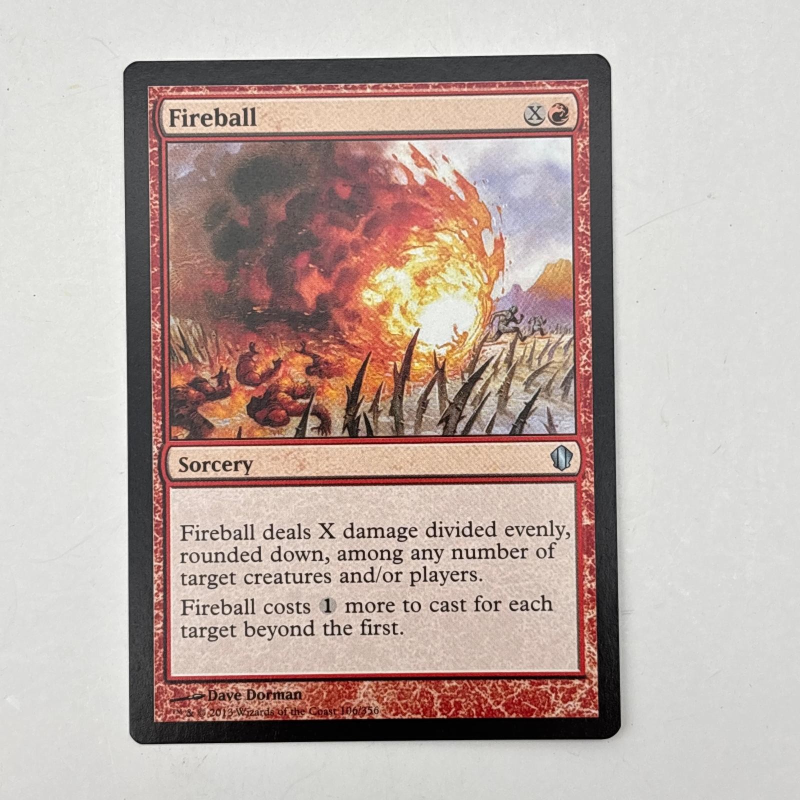 Fireball 106 Uncommon Commander 2013 Magic: The Gathering Near Mint