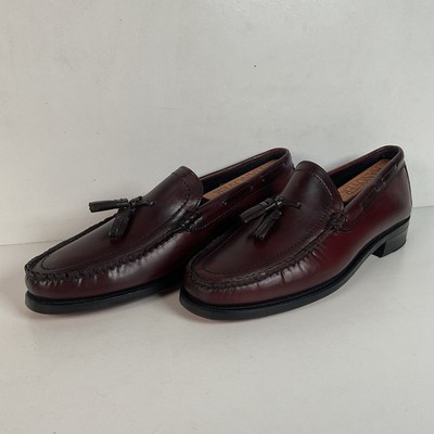Vintage Hanover Handsewn Moccasin Loafers | Genuine Shell Cordovan | Men’s 10 D Vintage Hanover Handsewn Moccasin Loafers — Genuine Shell  main image 4