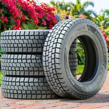 4 Roundrule Mld30 24570r19.5 135133m H 16 Ply Drive Commercial Tires