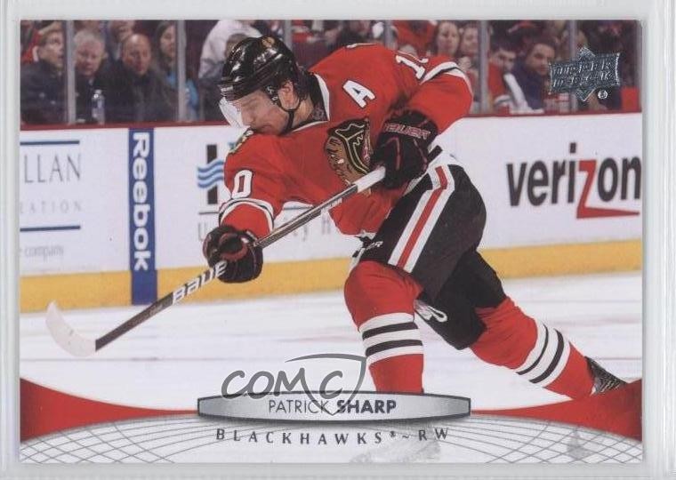 2011-12 Upper Deck Patrick Sharp #161 0b1