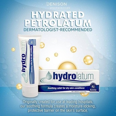 Hydrolatum Dry Skin Cream Hydrating Moisturizer for Sensitive & Extra Dry Skins