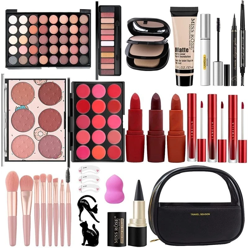 M All in One Full Makeup Kit,Multipurpose Women'S Makeup Sets,Beginners and Prof