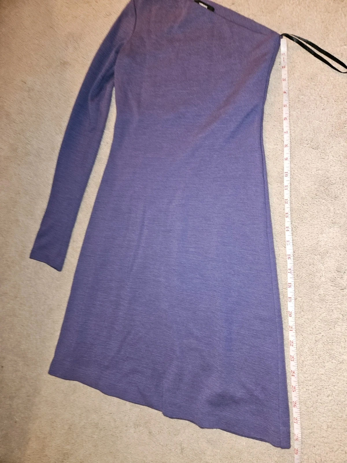 Abito Versace Versus viola una manica senza etichetta Medium 6