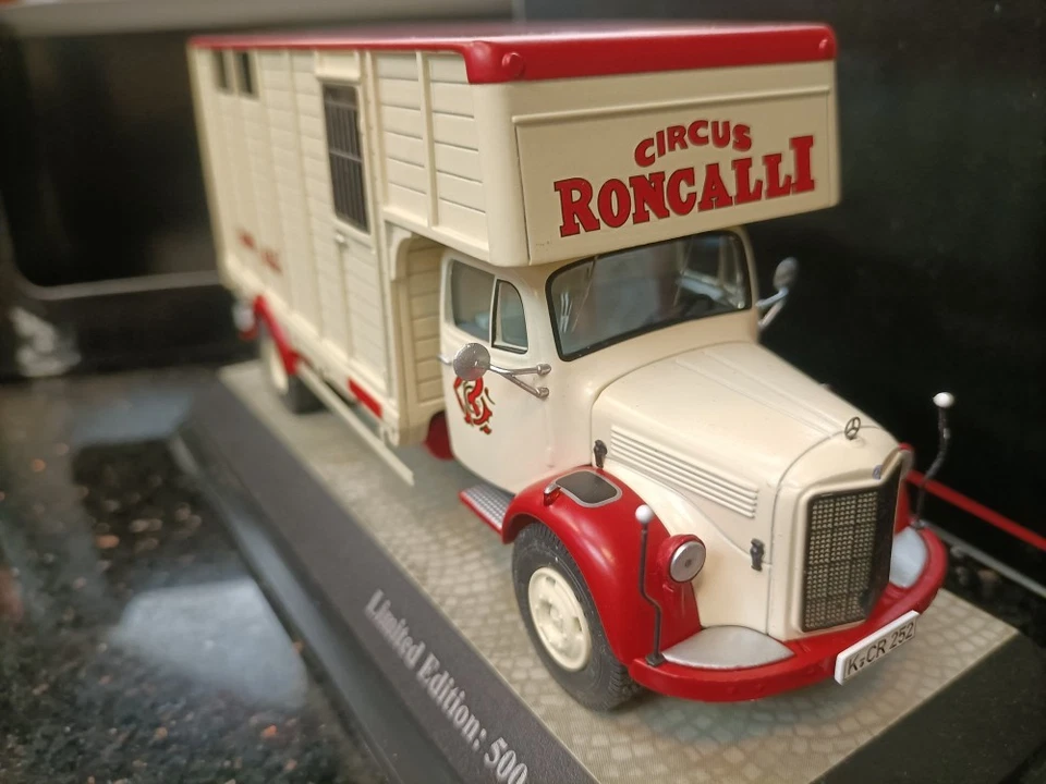 高级 Classixxs 1: 43 梅赛德斯树脂长鼻动物卡车型号 L3500  — 第 4/4 张图片