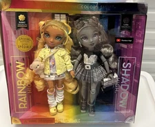 ✨NEW✨Rainbow High Shadow High 2-Pack Sunny & Luna Madison Twins Special Edition