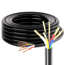 60ft 7 Way Trailer Wire 102 121 144 Awg Multi Gauge -30c To 105c Cca Rv Sta