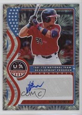 2025 Panini Stars and Stripes Fireworks 44/49 Blake Bowen #NTS-BB Auto 0j81