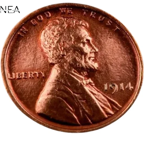 1914 Lincoln Wheat Penny Cent ~ Gem BU (red) ~ Better Date!