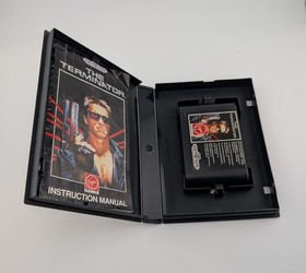 Terminator (Sega Genesis, 1991) Complete In Box Cib Manual!
