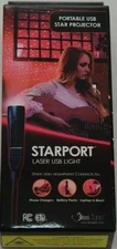 Blisslights Starport Laser USB Light Multiple Colors Red NIB