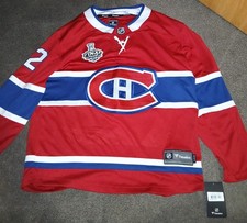 COLE CAUFIELD MONTREAL CANADIENS 2021 STANLEY CUP FINALS FANATICS HOCKEY JERSEY