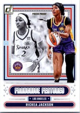 2025 Donruss WNBA #8 Rickea Jackson Franchise Features Press Proof