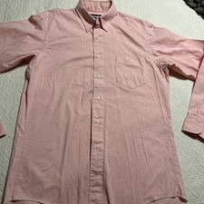 Wrangler Cowboy Cut X Long Tails Men 15 1/2 - 34 Pink Shirt USA