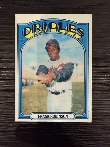 Frank Robinson #100 1972 Topps card