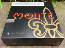 Monte by Montecristo Scatola vuota per sigari nera, senza sigari