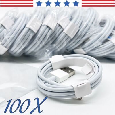 100 Pack USB-C Fast Charger Cable Type C Cord For iPhone 14 13 12 11 Pro Max XR