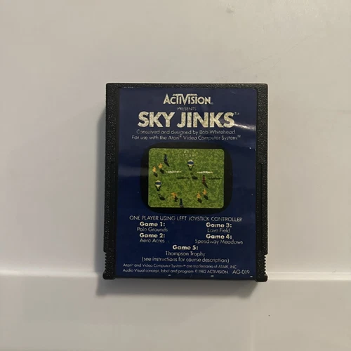 Sky Jinks (Atari 2600, 1982)