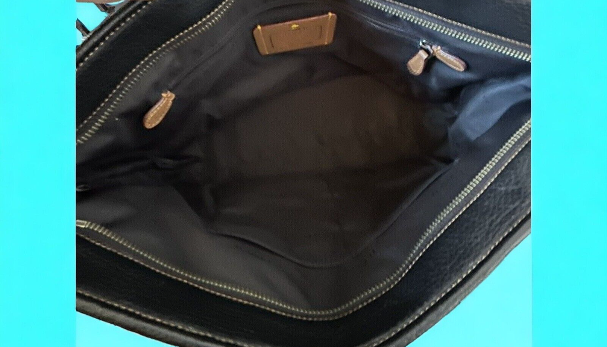 Coach X Peanuts Ice Skating Snoopy Black City Zip Tote Shoulder