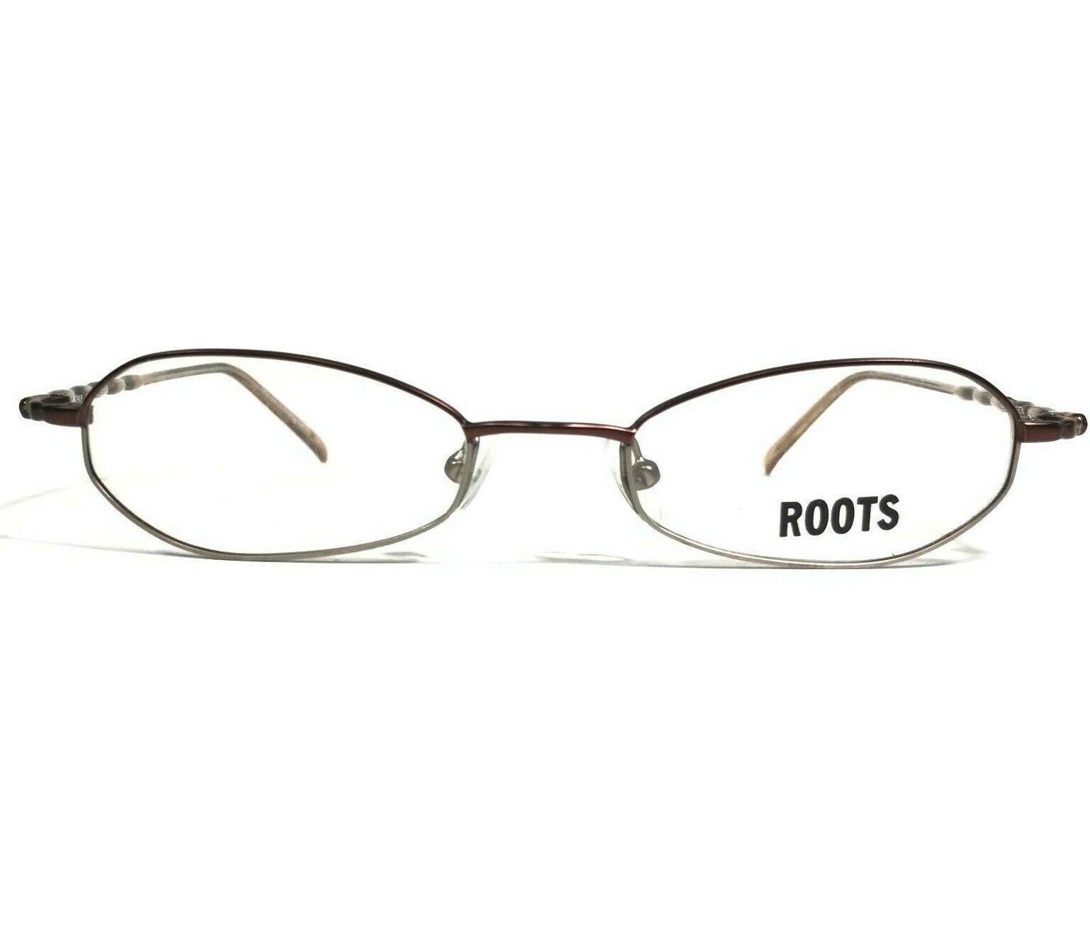 Оправа для очков Roots 0301 БРОНЗОВАЯ CEN Коричнево-серая Круглая овальная с полной оправой 49-19-130