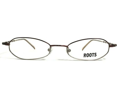 Roots 0301 BRONZE CEN Brille Rahmen Brown Grau Rund Oval Voll Felge 49-19-130