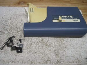 White Superlock 534 Sewing Serger Parts Front Looper Cover Door Oem | eBay