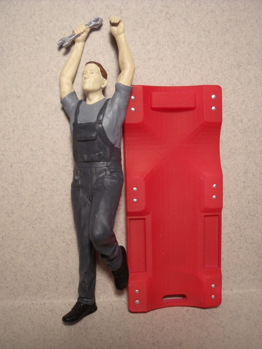 1/18 Figure Marcello Vroom Unpainted for Kyosho Autoart Minichamps