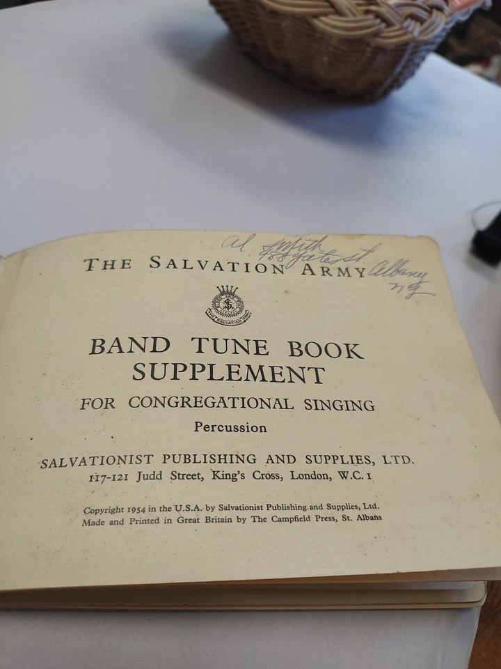 The Salvation Army • American Supplement to The Band Tune Book • 1954 (A1) - Image 3 of 4