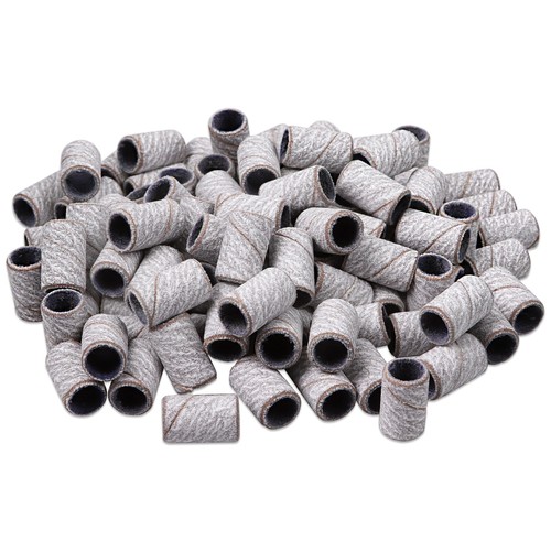 Bandas de lijado de uñas PANA 100 piezas para brocas de clavo lima (240 arena, cebra) - Imagen 3 de 7