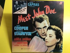 MEET JOHN DOE - Gary Cooper - LASERDISC - LIKE NEW s