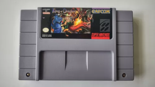 King Of Dragons for Super Nintendo, authentic cart and manual (SNES); flawless